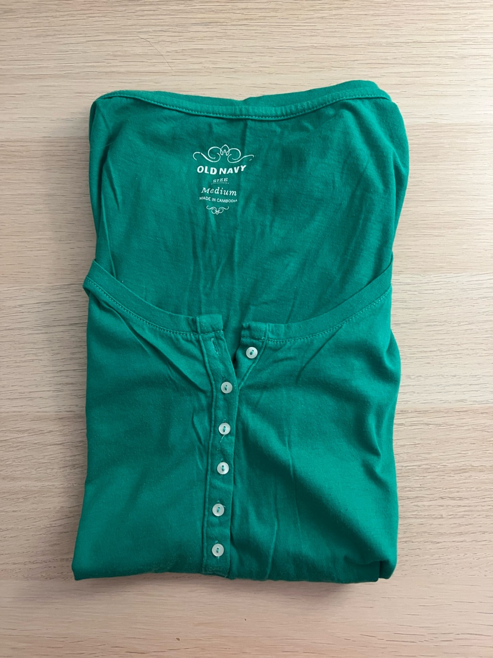 Old Navy Emerald Green Top